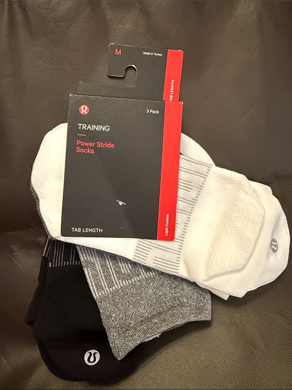Lululemon Unisex 3 Pack Training Socks - Picture 2 of 6